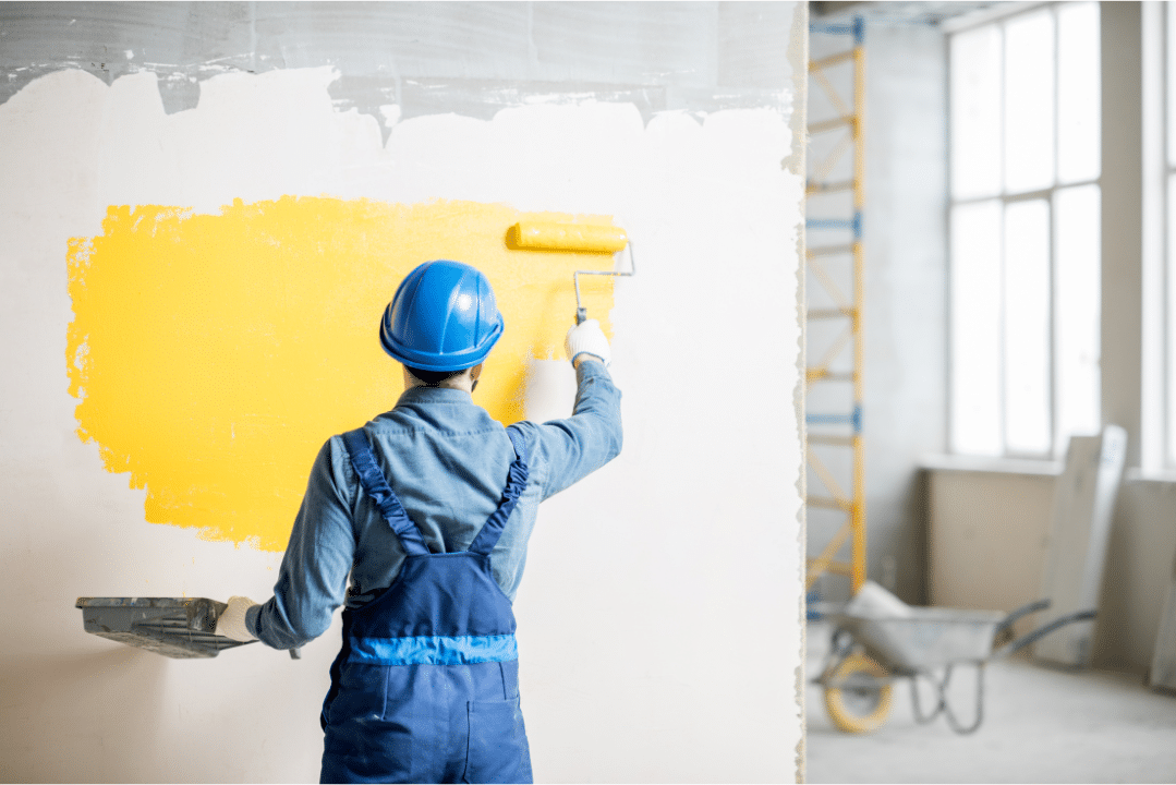 how to paint textured walls